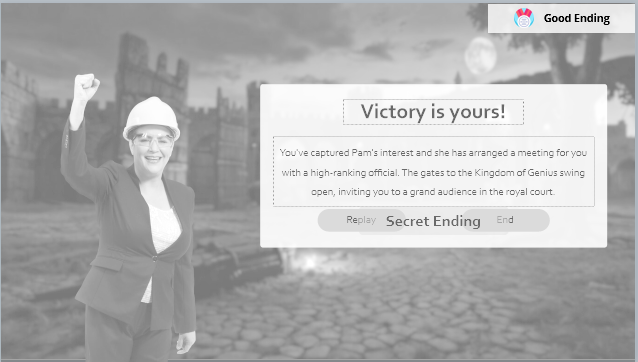 Gamification tracked with Variables